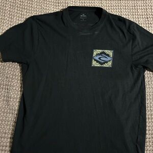Rip Curl Black Short Sleeve Tee